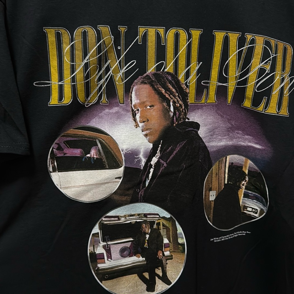 Don toliver the life of a don tour tshirt